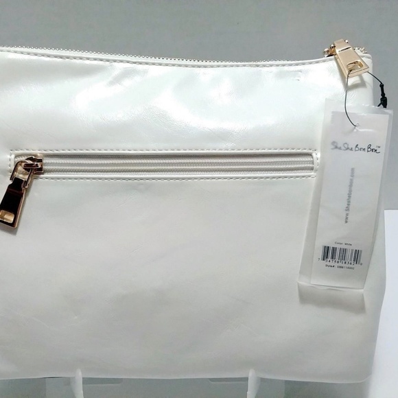 Le Motto - Black & White Clutch *New With Tags* - Picture 2 of 7